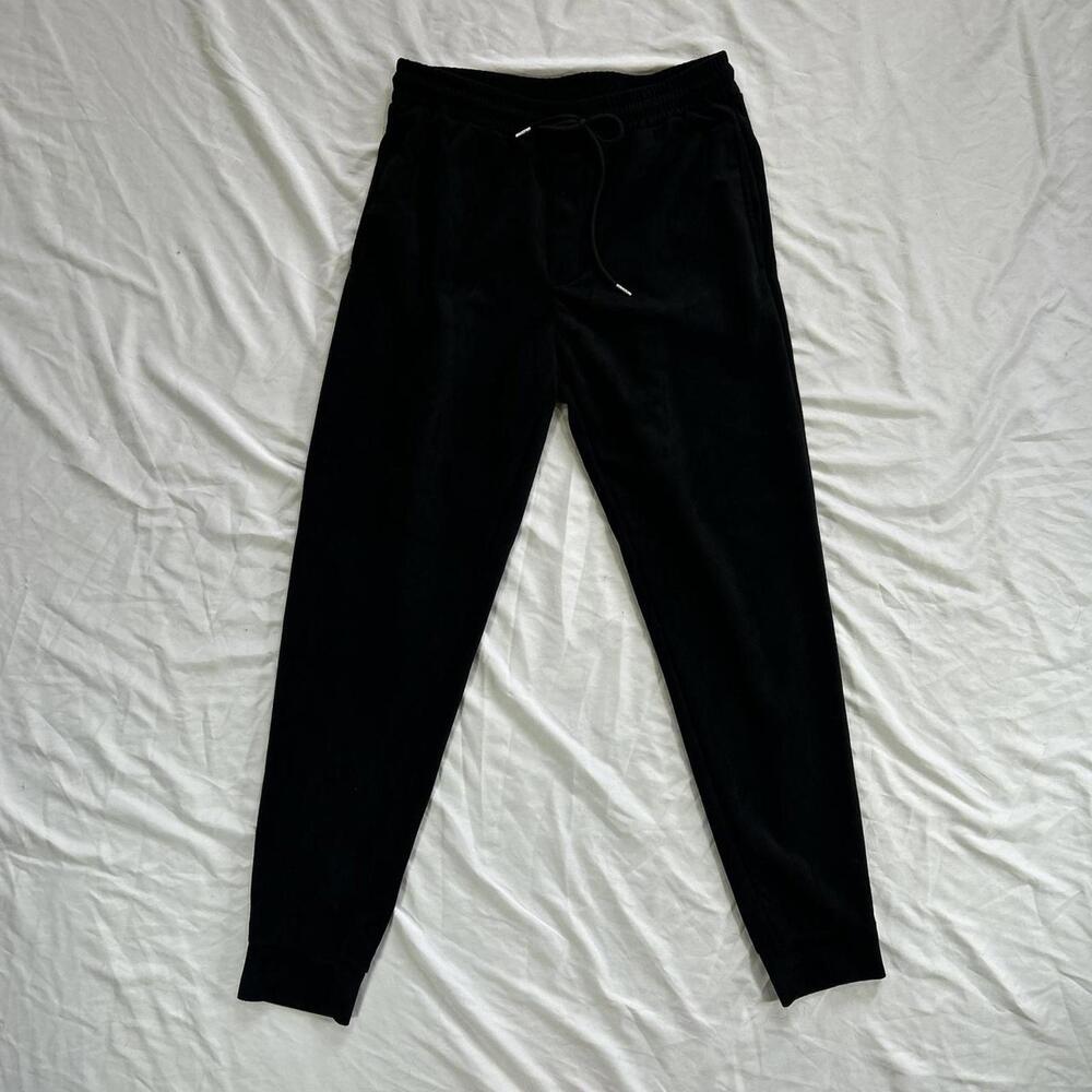 Men's Black Joggers.
